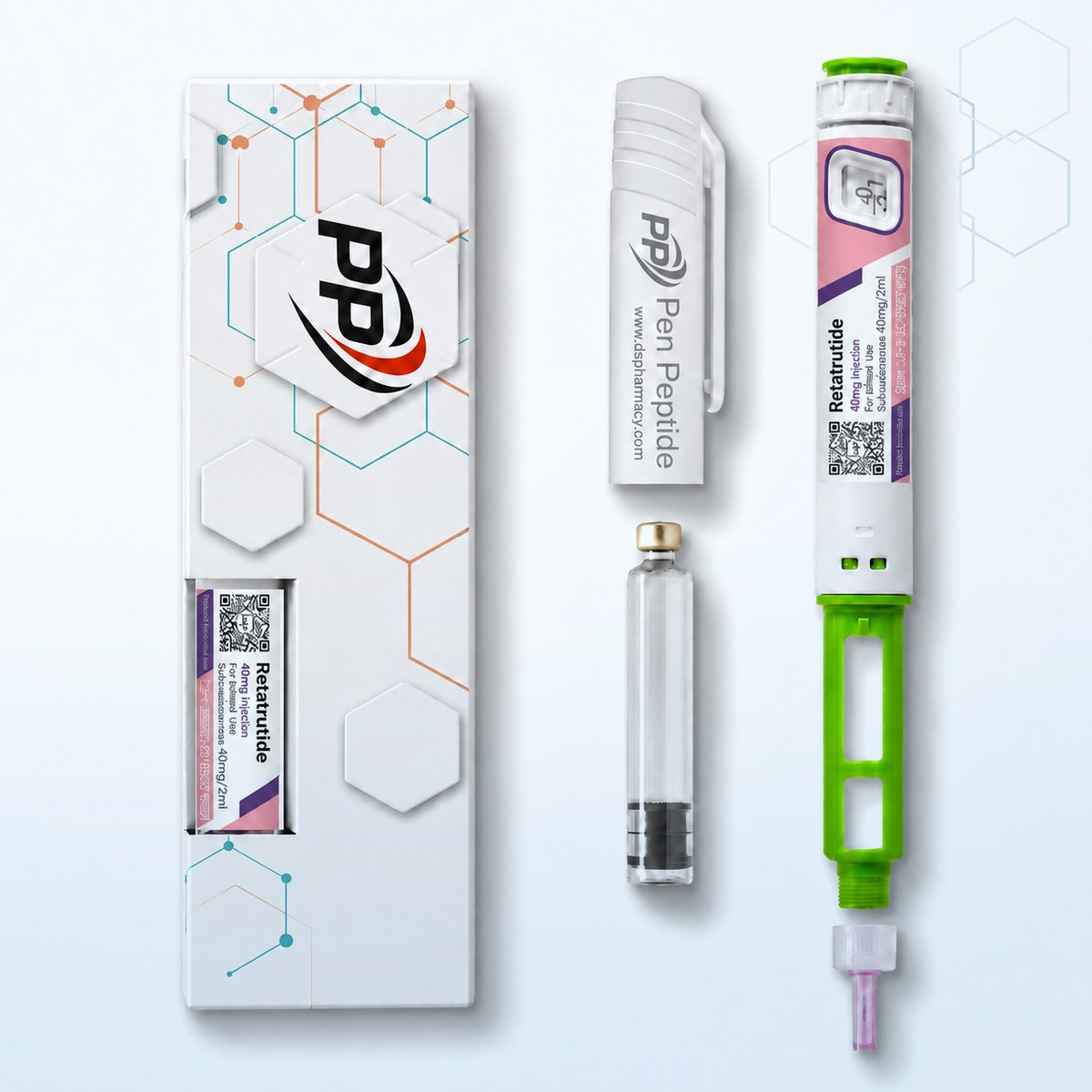 Ретатрутід 40мг PenPeptide