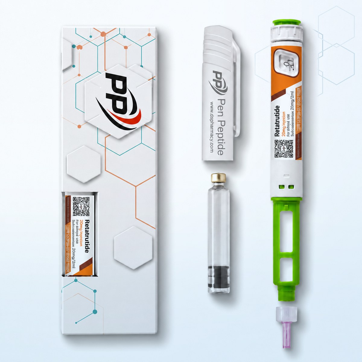 Ретатрутід 20мг PenPeptide