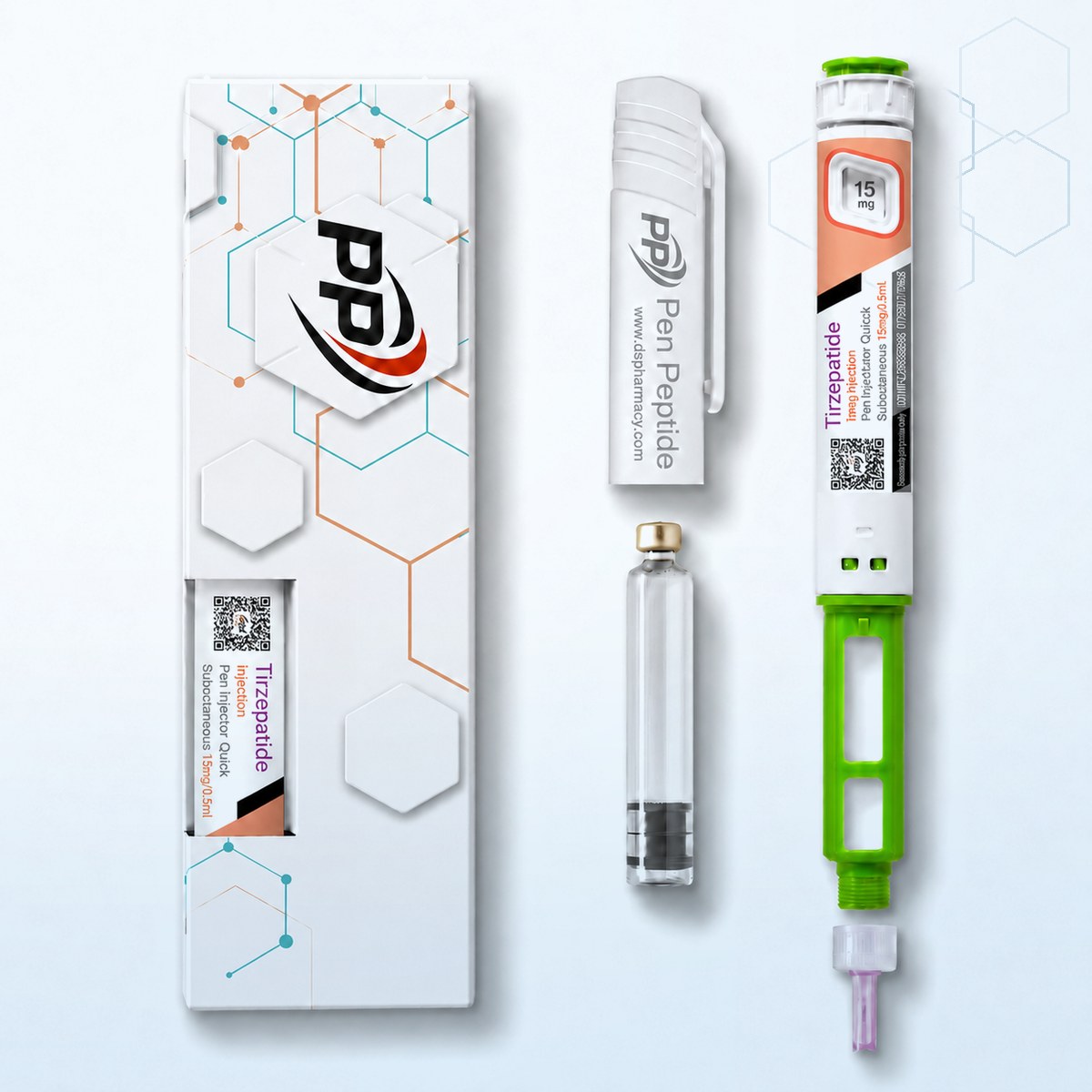 Тирзепатид 15мг PenPeptide
